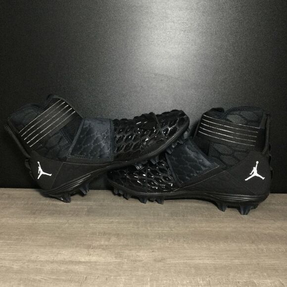 Nike Air Jordan Force Savage Elite 2 Football Cleats Black CV1665-003 Men's 13.5 - Picture 3 of 7